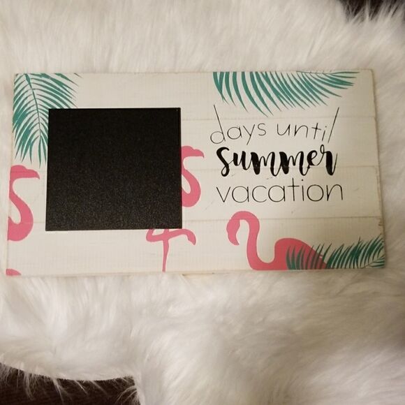 The Spring Shop Wood Table Chalkboard Decor - Picture 1 of 3